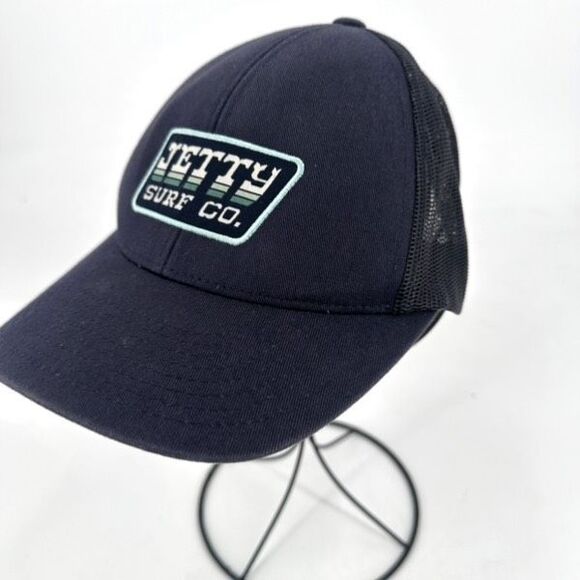 Jetty Surf Co Navy Blue Trucker Hat Dad‎ Cap The Classics Yoopong Unisex - Picture 2 of 10